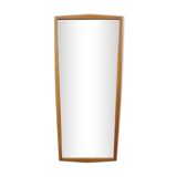 Oak mirror from the 60s, 84 x 38.5 cm.