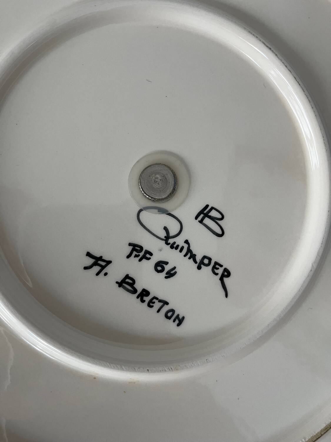 Cheese dish by Henriot Quimper