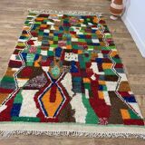 Handmade moroccan berber rug 243 x 157 cm