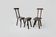 Vintage Mobichalet chairs and stool