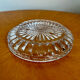 Vintage molded glass empty pocket cups