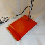 Desk lamp Josef Hurka vintage orange