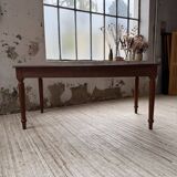 Turned leg cherry table 160cm