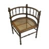 Traditional canning corner chair