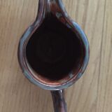 Flamed stoneware creamer by g metenier
