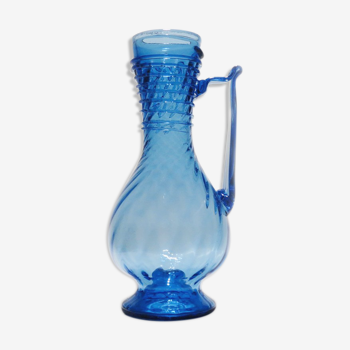 Cobalt Roman decanter