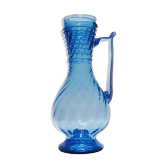 Cobalt Roman decanter