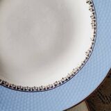 Set of 8 mismatched deep plates L'Amandinoise