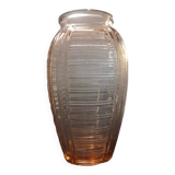 Art deco glass vase 1930