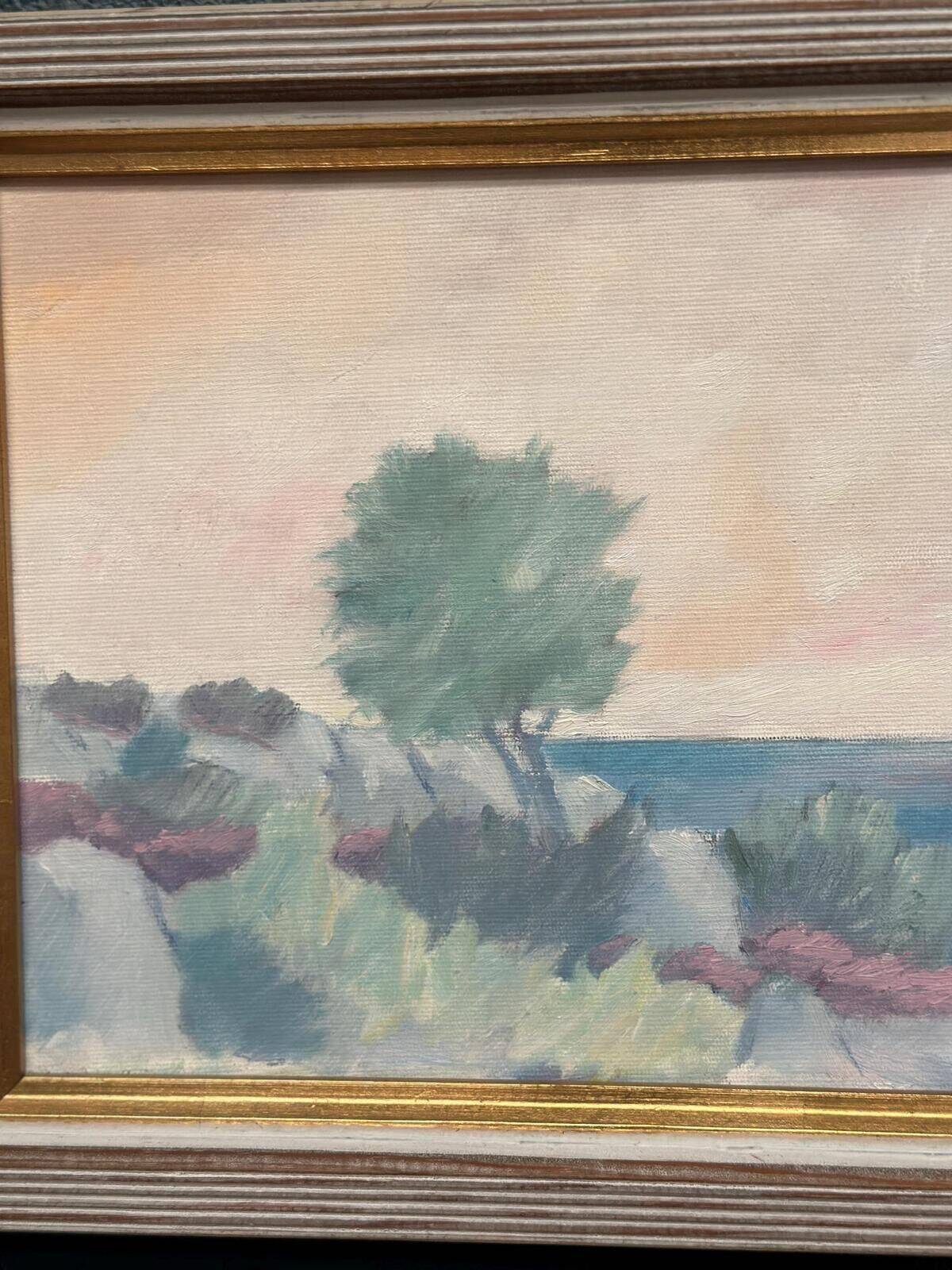 Original Swedish Oil On Canvas – “Landscape” By Rolf Andersson – Signed – Vintage & Framed – 33 × 27 Cm (13" × 10.6")