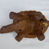 Accolay turtle, ceramic sculpture
