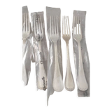 Set of 12 forks by Christofle