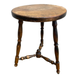 Beech tripod stool