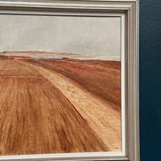 Original Swedish Oil on Canvas - "Rustic Landscape" by Nils Essen - Signed - Vintage and Framed - 42 × 50 cm (16.5" × 19.7")