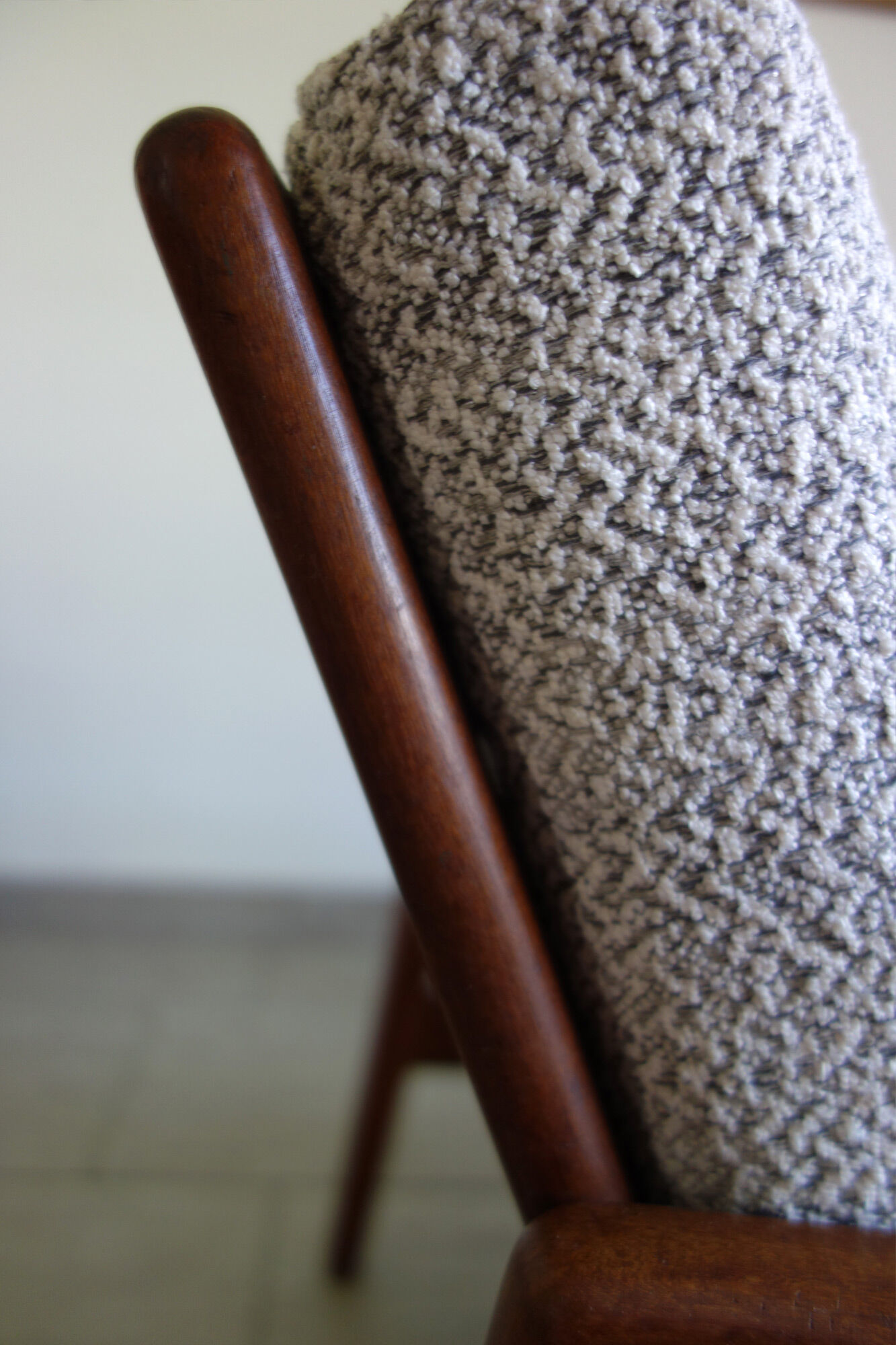 Bench and 2 Scandinavian armchairs 60s