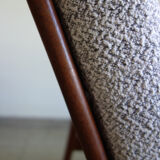 Bench and 2 Scandinavian armchairs 60s