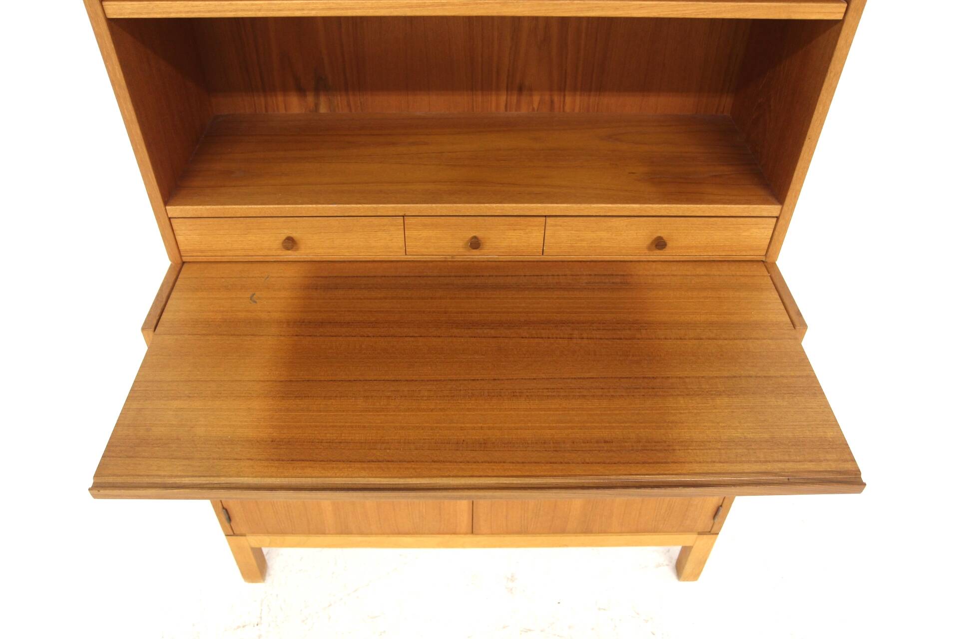 Secrétaire scandinave en teck, Suède, 1960