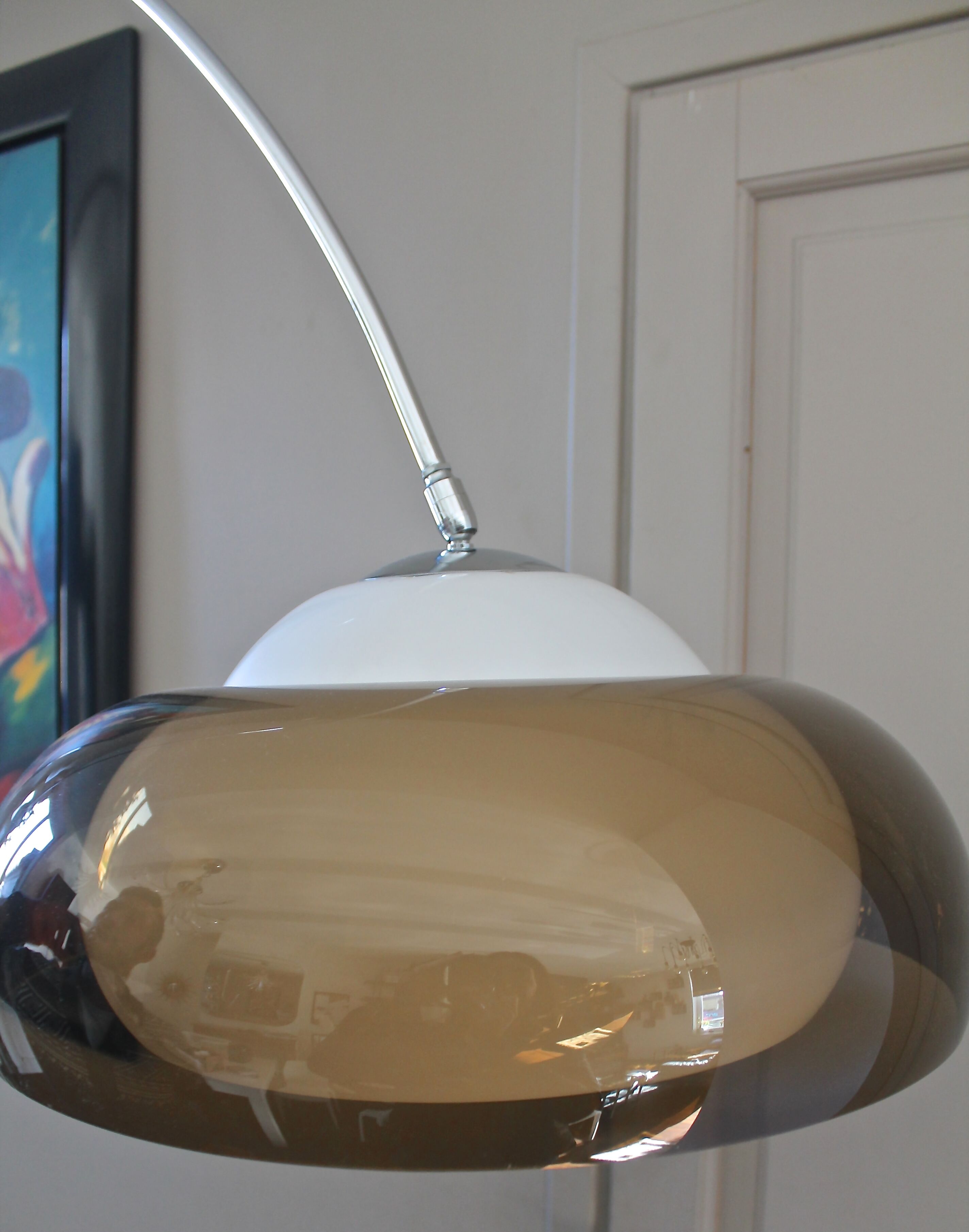 Guzzini arc floor lamp 1960/1970