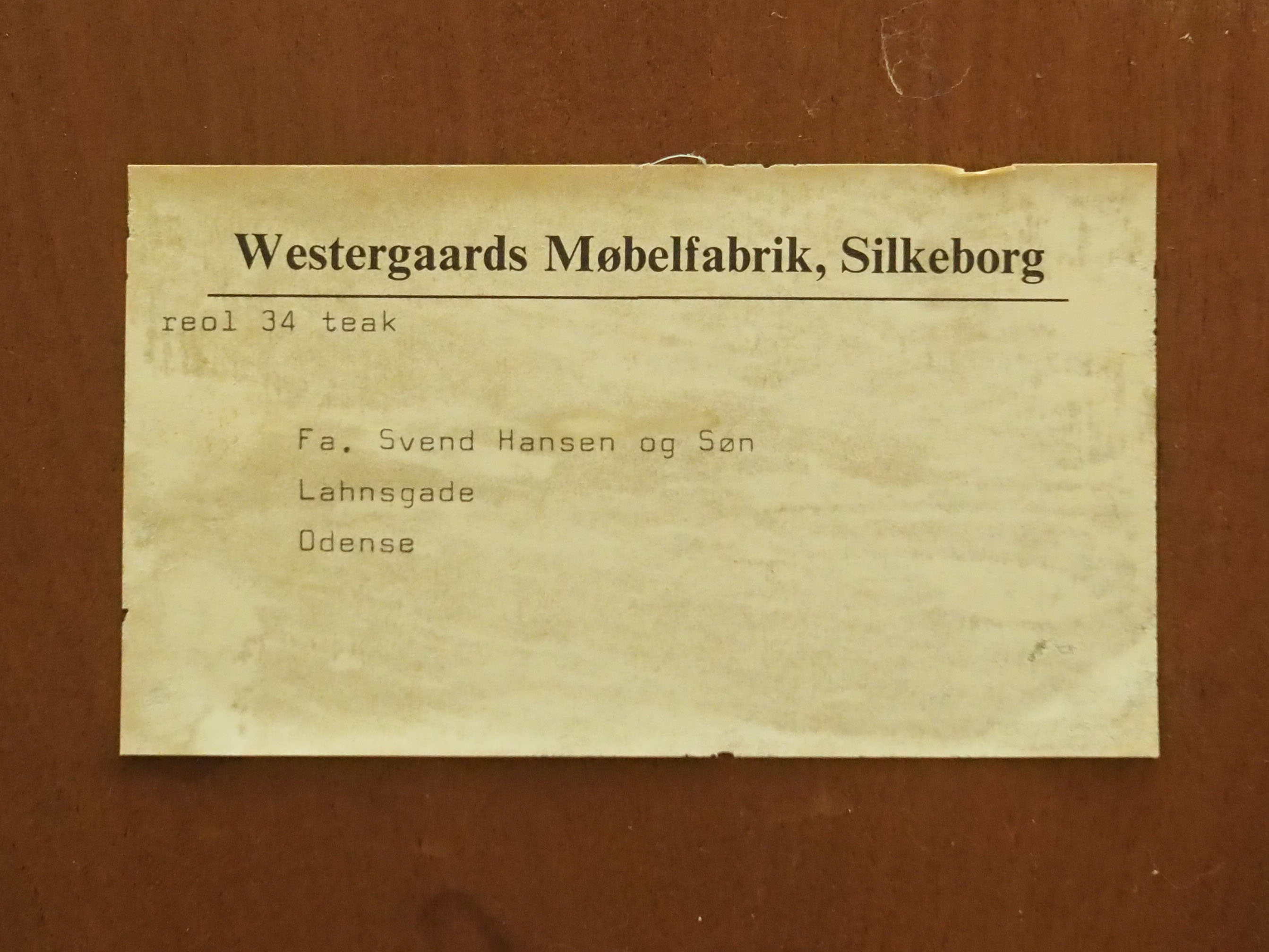 Teak bookcase, Danish design, 1970s, designer: Erik Jensen, production: Westergaards