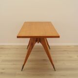 Oak desk, Italian design, 1970s, manufactured in Italy