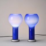 Paire de lampes Flash, hommage à Joe Colombo, Oluce vers 1990