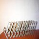 vintage expanding lp rack * mid-century modern metal vinyl storage * accord