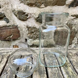 Transparent apothecary pot