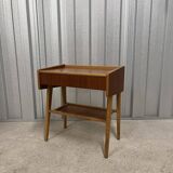 Teak bedside table, Sweden, 1960s