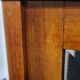 Vintage oak vitrine