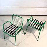 Pair of Emu Rio chairs 1980