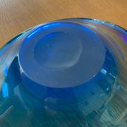 Cobalt blue bowl or catchall in Scandinavian design.