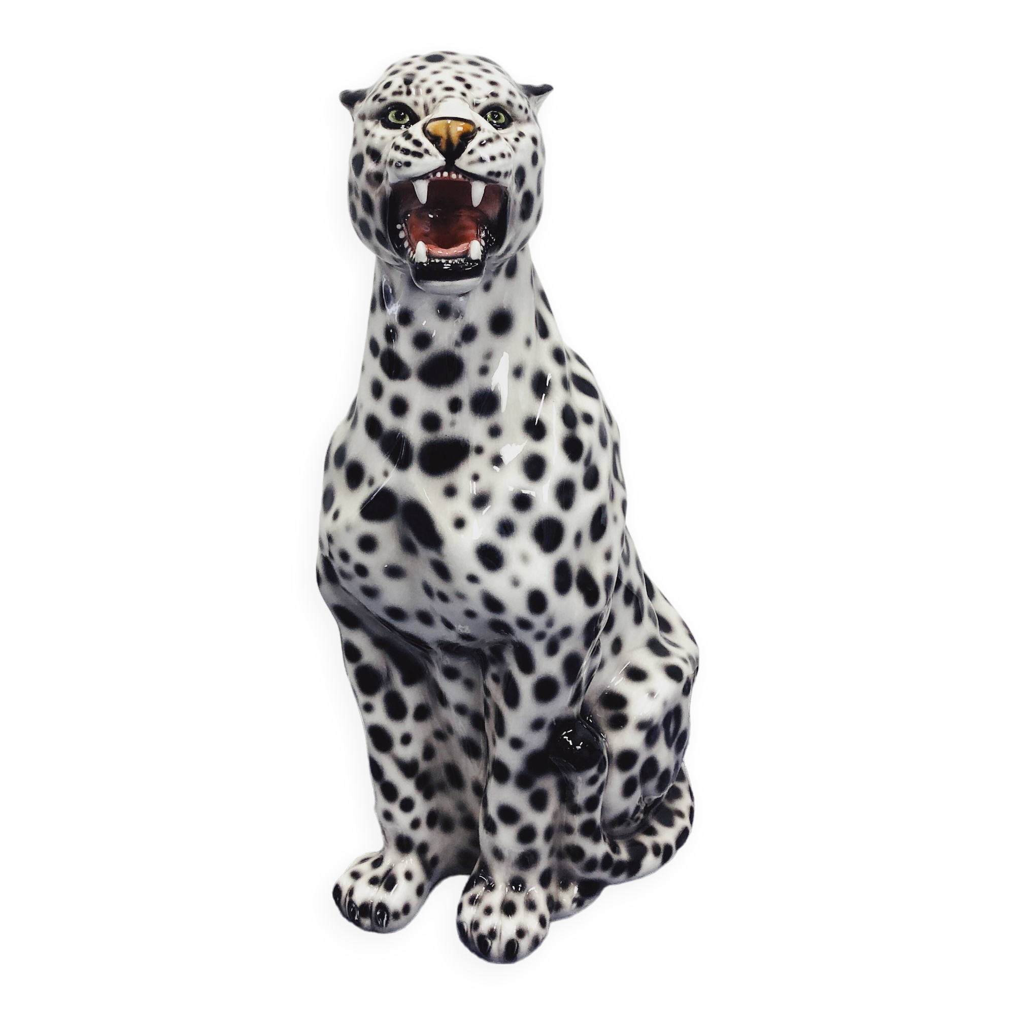 Snow Leopard Ceramic