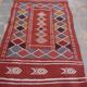 Handmade berber kilim rug 60x100cm