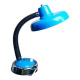 Lámpara de Escritorio Space Age Azul – Diseño Futurista de los Años 60 y 70