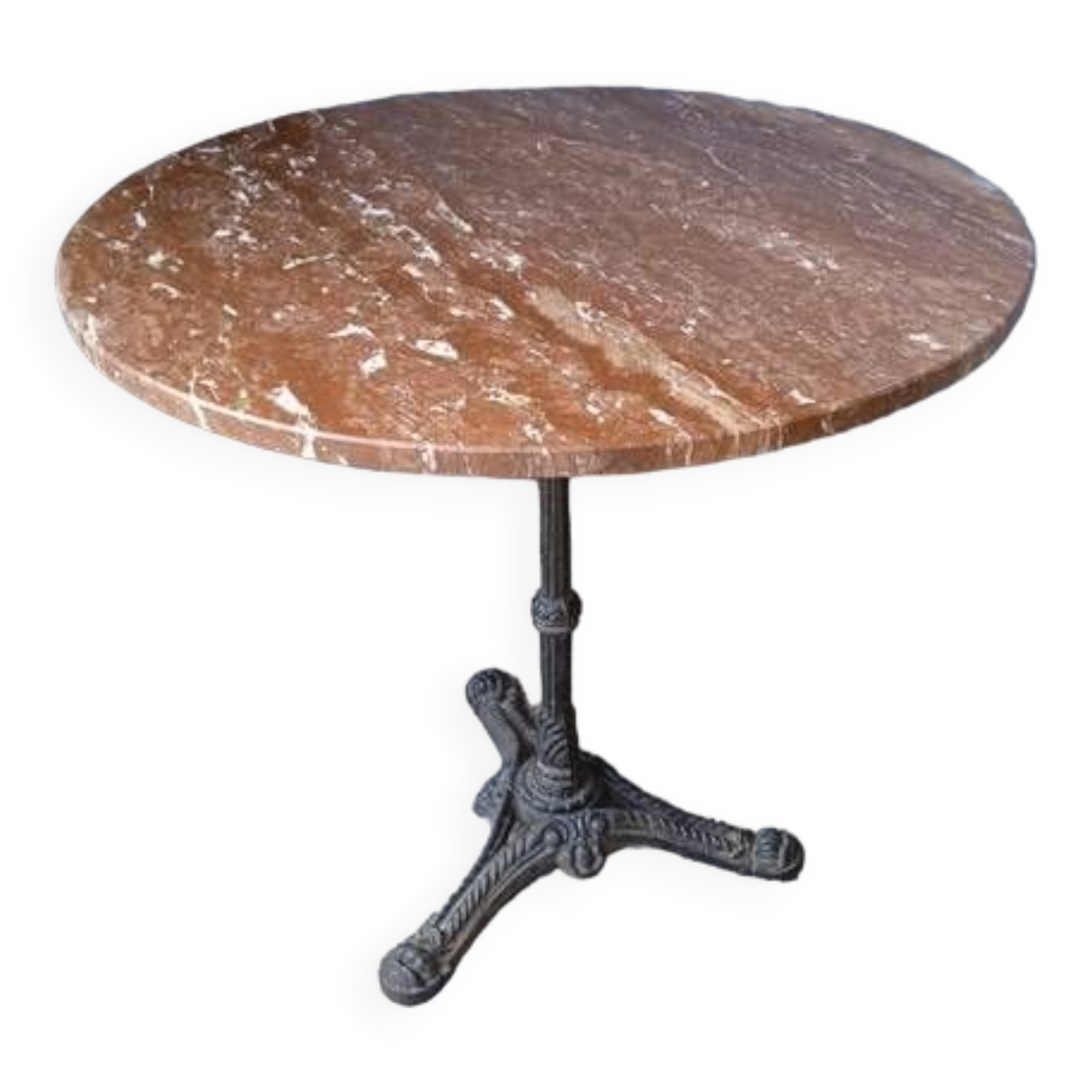 70cm marble bistro table / pedestal table