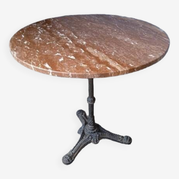 70cm marble bistro table / pedestal table