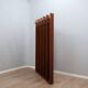 Vintage 1970s La Moderna Wood Entryway coat rack with mirrors