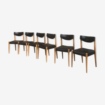 Set of six chairs