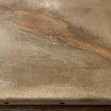 Signed oil on canvas painting "woman lying on her stomach"