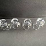 4 verres à whisky cristal estampillé « The Glencairn Glass »