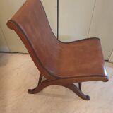 Fauteuil pantoufle pierre lottier années 40