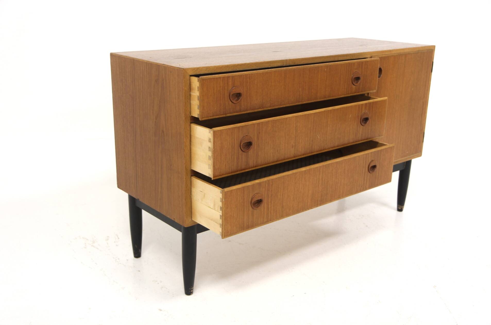 Scandinavian teak chest of drawers, Sweden, 1960