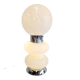 Italian space age floor lamp in Murano glass 1970s