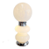 Italian space age floor lamp in Murano glass 1970s