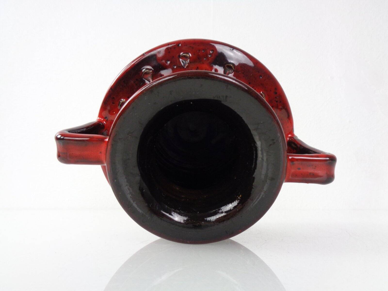 Italian Strawberry Ceramic Vase by Fratelli Fanciullacci for Bitossi, 1960s