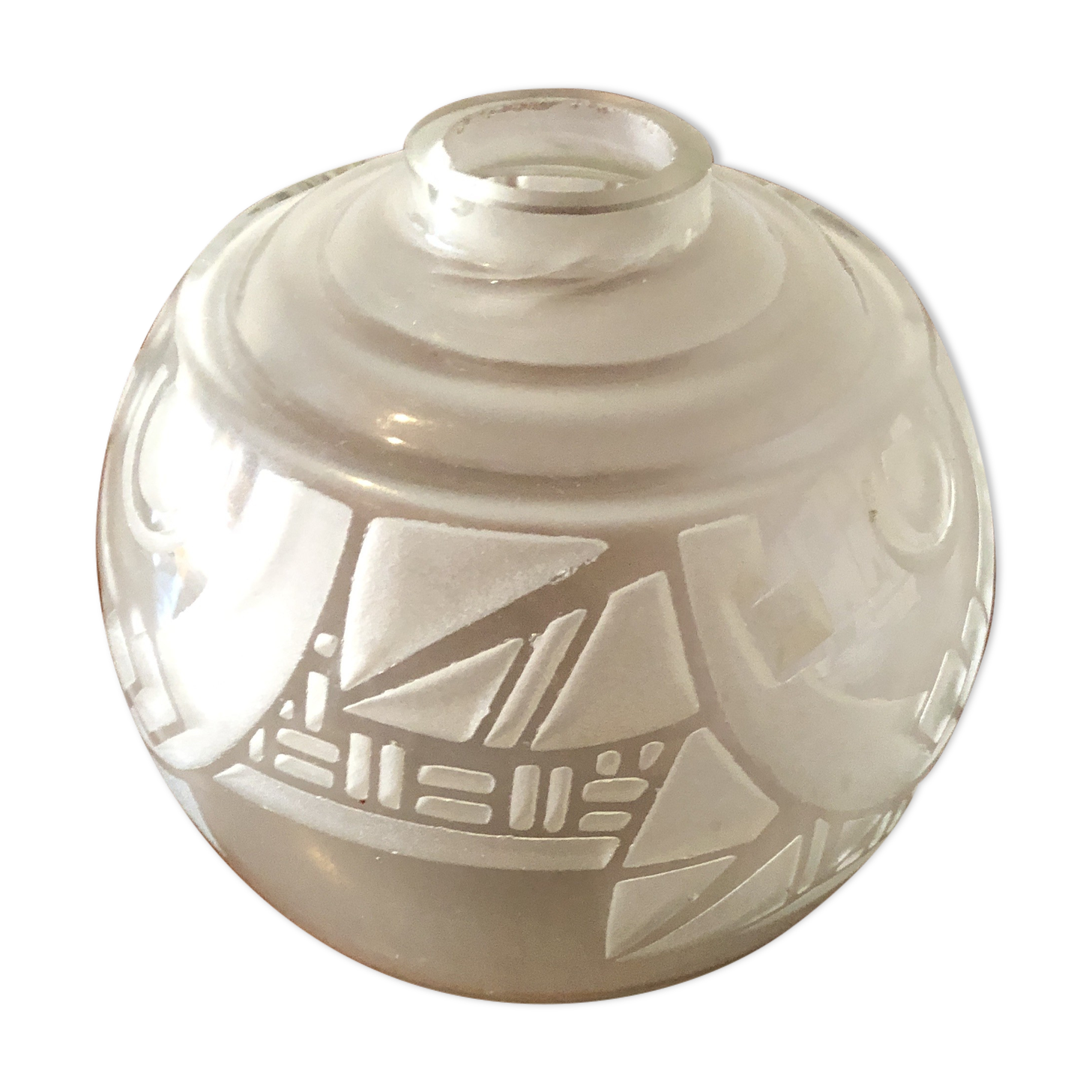 Vase art deco Jarvil Nancy André Delatte