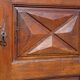 Antique Louis XIII wardrobe, diamond points