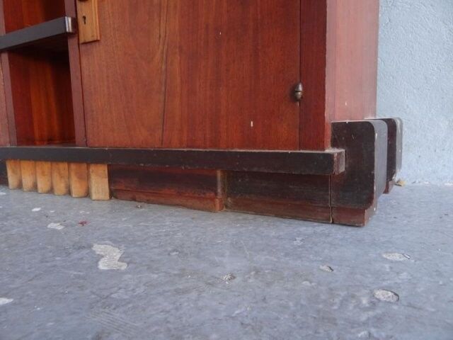 Modernist ep Art deco mahogany sideboard