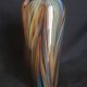 Grand vase balustre en verre de Murano, h - 30 cm.