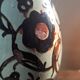 Antique vase floral motif, Karlsruhe Alfred Kusche factory
